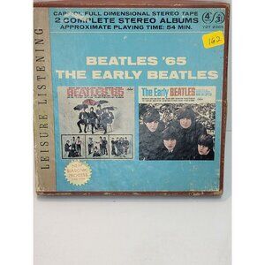 Beatles 65 and The early Beatles 2 stereo albums reel to reel 3 3/4